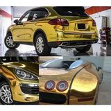 Aesco Gold Aynalı Varak Altın Parlak Kendinden Yapışkanlı Otomobil Jant Motorsiklet Bisiklet Mobilya Beyaz Eşya Aksesuar Kaplama Folyosu Su Geçirmez Dayanıklı Folyo (122CMX2METRE)