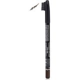Aesco Golden Rose Dream Eyebrow Pencil No: 304 Charcoal - Şekillendirici Fırçalı Kaş Kalemi - 001