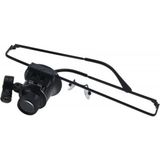 Aesco Gözlük Model 20X16MM Optik Lens LED Işık Monoküler Büyüteç