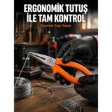 Aesco Güçlü Kavrama Sunan Profesyonel Uzun Çeneli Dövme Çelik Kargaburun
