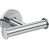Aesco Hansgrohe Logis Universal Havlu Askısı (Çift Kanca, Banyo Aksesuarı) Krom - Altın