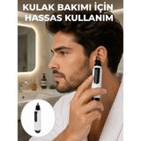 Aesco Hassas 3D Bıçaklı Kulak ve Burun Tıraş Makinesi Yeni Nesil