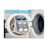 Aesco Hassas Çamaşır - Ayakkabı Yıkama Filesi Kapak Bağlamalı 35 x 20 cm