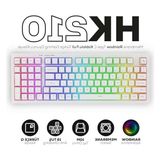 Aesco Hawk Gaming HK210 Membrane Rainbow Type C Kablolu Full Türkçe Gaming Klavye (Beyaz)