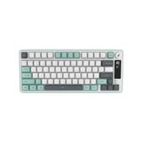 Aesco Hawk Gaming HK255 Membrane LCD Rgb Kablosuz/bluetooth%75 Türkçe Gaming Klavye (Gri Yeşil)