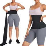 Aesco Herbose Kadınlar Için Bel Çalıştırıcı I Adjust Your Snatch Bandage Wrap Karın Kontrolü Bel Düzeltici Kemer Alt Göbek Sıkıştırma Büyük Beden, Siyah, One Size - 0 Siyah - 0 - 1 Ay