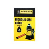 Aesco Hidrolik Şişe Kriko, 5 Ton Kaldırma Kapasitesi, Model 7562