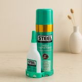 Aesco Hızlı Çok Amaçlı Yapıştırıcı 500ML+125GR - Mdf/ahşap/metal/plastik/cam