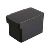 Aesco Home Tower Hava Geçirmez Evcil Hayvan Sı Saklama Kabı - Şeffaf Kapaklı ve Saplı Kedi ve Köpek Sı Tutucu Kutusu - Orta - Polipropilen - 8 Lb., 1,6 Galon, 6 Quart, Siyah