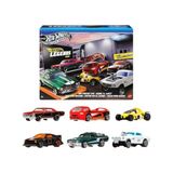 Aesco Hot Wheels 1:64 Ölçekli Metal Oyuncak Araba ve Kamyonlar, Özel Süslemelere Sahip 6'lı Hw Legends Araç Seti (Stiller Çeşitlilik Gösterebilir), JBY78