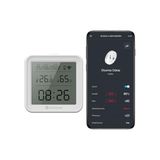 Aesco Hybrone Akıllı Wi-Fi LCD Ekranlı Sıcaklık ve Nem Sensörü, Gerçek Zamanlı Sıcaklık ve Nem Verileri, Uygulama Üzerinden Anında Bildirim