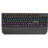 Aesco Inca IKG-445T Phaldor Rgb Mechanıcal Gamıng Keybord, Blue Switch Mekanik KLAVYE,106 Tuş, 22 Farklı LED Aydınlatma Modu,50 Milyon Tuş Ömrü,çıkarılabilir Bilek Desteği