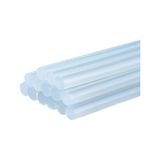 Aesco Ince Mum Silikon Çubuk 7.5 mm x 150 mm (15 Adet) | Şeffaf Sıcak Silikon Mum | Sıcak Silikon Tabancası Için Uyumlu Yapıştırıcı Çubuklar