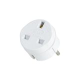 Aesco Ingiliz Priz Adaptörü, Uk Fiş Dönüştürücü, Topraklı Seyahat Adaptörü; Türkiye Tipi Cihazlar Için 3500W Güç, Tse & Ce Sertifikalı Yanmaz Gövde - Ingiltere Dubai Hong Kong Singapur Uyumlu Almera