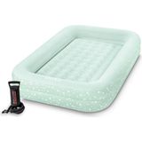 Aesco Intex Çocuk Seyahat Şişme Yatak Seti - 0-Siyah - 100 cm