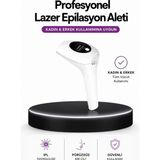Aesco Ipl Teknolojili Erkek ve Kadın Kullanımına Uygun Lazer Epilasyon Cihaz