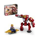 Aesco Iron Man Hulkbuster Thanos’a Karşı 76263 – 4 Yaş ve Üzeri Çocuklar Için Süper Kahraman Hediyesi Fikri, Iron Man ve Uçağıyla Thanos Minifigürleri Içeren Oyuncak Yapım Seti (66 Parça)