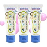 Aesco Jack N' Jıll Jack N Jill Doğal Sertifikalı Diş Macunu - Sakiz Aromalı 3’lü Paket (3X50G) - 00-Siyah - Beyaz