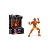 Aesco Jada Street Fighter 6" Dhalsim Aksiyon Figürü, Çocuklar ve Yetişkinler Için Oyuncaklar - (DipCamo)Charcoal-White