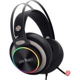 Aesco Jamesdonkey James Donkey 712 Siyah 7.1 Surround Rgb Gaming Kulaklık Neodimyum 50MM Sürücüler 112DB Hassas Mikrofon -43DB Rgb LED Aydınlatmalı Manuel + Yazılımla Ses Kontrol USB Bağlantı ve Ses Kartı