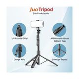 Aesco JST40 Alüminyum Monopod Selfie Çubuğu Kumandalı Uyumlu