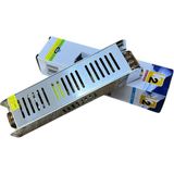 Aesco K2 150W 12V LED Trafo Adaptör | 12,5A Güç Kaynağı | Şerit Led, Güvenlik Kamerası ve Cctv Uyumlu | 19X4,5X3,5 cm | 220V Giriş