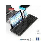 Aesco K550 Dual-Mode Kablosuz Klavye - Bluetooth + 2.4ghz, Entegre Tablet ve Telefon Standlı, Sessiz Tuşlar, Q Türkçe, Siyah
