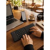 Aesco Kablosuz Katlanabilir Bluetooth Klavye Telefon Tablet Bilgisayar Uyumlu - Lisinya