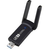 Aesco Kablosuz Wifi Alıcı AC1300 Mbps Dual Band USB 3.0 Adaptör