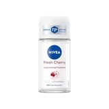 Aesco Kadın Roll On Deodorant Fresh Cherry, 72 Saat Anti-Perspirant Koruma, 50ML