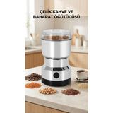 Aesco Kahve ve Baharat Öğütücü Makinesi 200W Kapasite Ev Kullanımı Için
