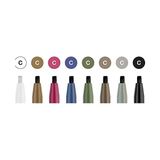 Aesco Kaligrafi Çizim Kalemi Seti 8’li, 2 mm Kesik Uç, Kalıcı Hint Mürekkebi, Solmaya Dayanıklı, 8 Renk - 01-Siyah