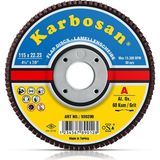 Aesco Karbosan 115X22 60 Kum Flap Disk Zımpara - 1 Adet