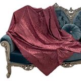 Aesco Kaymaz Tabanlı Tay Tüyü Çekyat, Koltuk, Kanepe Örtüsü(Pembe RENK)(175X210CM) - 10102