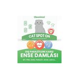 Aesco Kedi Dış Parazit Ense Deri Damlası | Bit, Pire ve Kene Karşıtı Doğal Koruma Damlası 5x1 ml