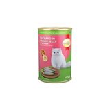 Aesco Kedi Konservesi Karides Jöleli Pasifik Sardalyesi 400 gr