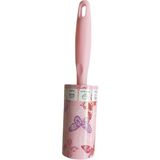 Aesco Kedi Köpek Tüy Toplayıcı Yapışkanlı Rulo 60 Yaprak Pembe