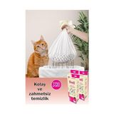 Aesco Kedi Kumu Filtresi, Elekli Filtre, Kokusuz – Kedi Tuvaleti Temizleme Filtresi, Kedi Bakım, Kolay ve Zahmetsiz Temizlik, Kapalı ve Açık Tuvaletler Için Uyumludur 3’lü Paket