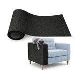 Aesco Kedi Tırmalama Matı Yapışkanlı - Keçe Tırmalama Pedi 100X30 cm - Duvar Koltuk Zemin Koruyucu - Tırnak Bakım Ürünü - Kaymaz Dayanıklı Uzun Ömürlü Evcil Hayvan Aksesuarı (Siyah)