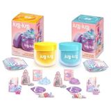 Aesco Kokulu Balçık Yapım Seti, 2'li Paket ile Tereyağı ve Bulut Temalı Eğlenceli Slime Deneyimi - 10