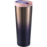 Aesco Komple 304 L Çelik Pembe 6 Oz 473 ml Kahve Termos Mug CIN227PM - 230 ml