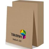 Aesco Kraft Kağıt A4 Boyut, 80GR, 50 Yaprak, El Işi ve Fotokopi Için Uyumlu - 41 Delft Blue
