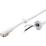 Aesco Laptop Adaptör Dc Jack Kablosu 60W L Tip Macbook Uyumlu 1.2 M - Beyaz HDX5543