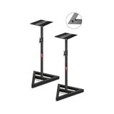 Aesco Lastvoice MNT-200X 2'li 87-147 cm Yükseklik Ayarlı Stüdyo Referans Monitör Standı Seti