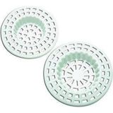 Aesco Lavabo Süzgeci 2'li Plastik Küvet Lavabo Süzgeç ROYALEKS-Y-214