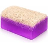 Aesco Lavanta Doğal Kabak Lifli Beyazlatıcı Etkili Özlü Peeling Sabunu, 100 Gr, Batık Karşıtı - 10 Adet