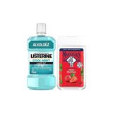 Aesco Le Petit Marseillais Duş Jeli Akdeniz Çileği 250 ml + Listerine Cool Mint Ağız Bakım Suyu Hafif Tat 250 ml