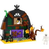 Aesco LEGO Cadılar Bayramı Ahırı Çocuklar Için Iskelet Minifigürlü Yapım Oyuncağı, 8 Yaş ve Üzeri Erkek ve Kız Çocuklar Için Hediye 40721