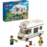 Aesco LEGO City Tatilci Karavanı 60283-5 Yaş ve Üzeri Çocuklar Için 2 Minifigür Içeren Yaratıcı Oyuncak Yapım Seti (190 Parça) - Ahşap