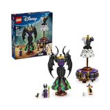 Aesco LEGO Disney Kötüleri Malefiz'in ve Cruella De Vil'in Elbiseleri 43262-9 Yaş Üzeri Kız ve Erkek Çocuklar Için Sergileme Standı, 2 Mini Bebek ve 2 Hayvan Figürü Içeren Oyuncak Yapım Seti (524 Parça)